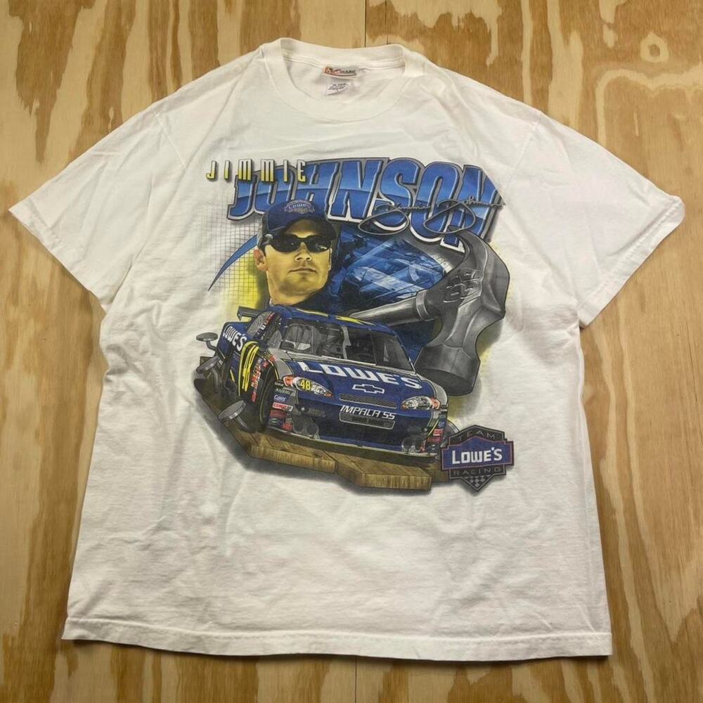 Vintage 2000s Chase Authentics Jimmie Johnson NASCAR T-shirt - Men's L
